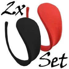2er C-String Set Donna Tinta