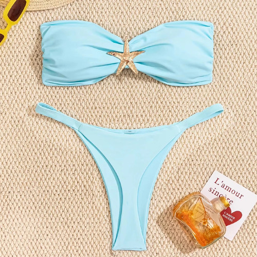 Set bikini sexy - a, blu