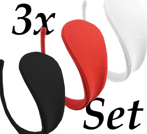 3er set donna string mini - 3er,