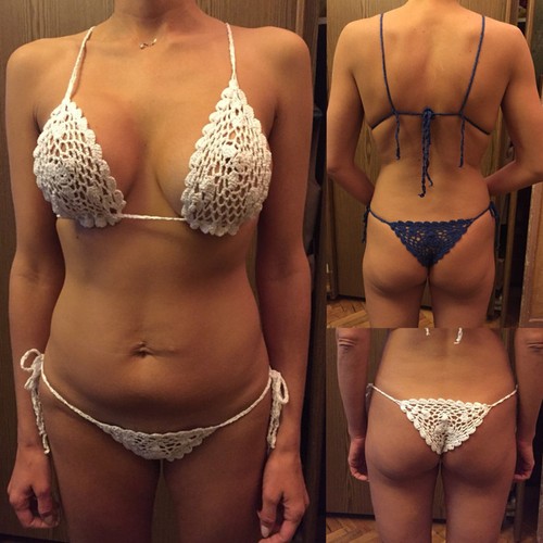 Mini bikini fatto mano - fatto,
